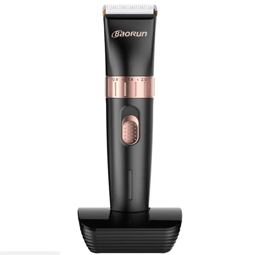 cordless clipper Профессиональная электрическая Беспроводная Машинка для стрижки волос с керамическим лезвием, бритва для бороды, Парикмахерская Машинка для стрижки волос - Цвет: cordless clipper