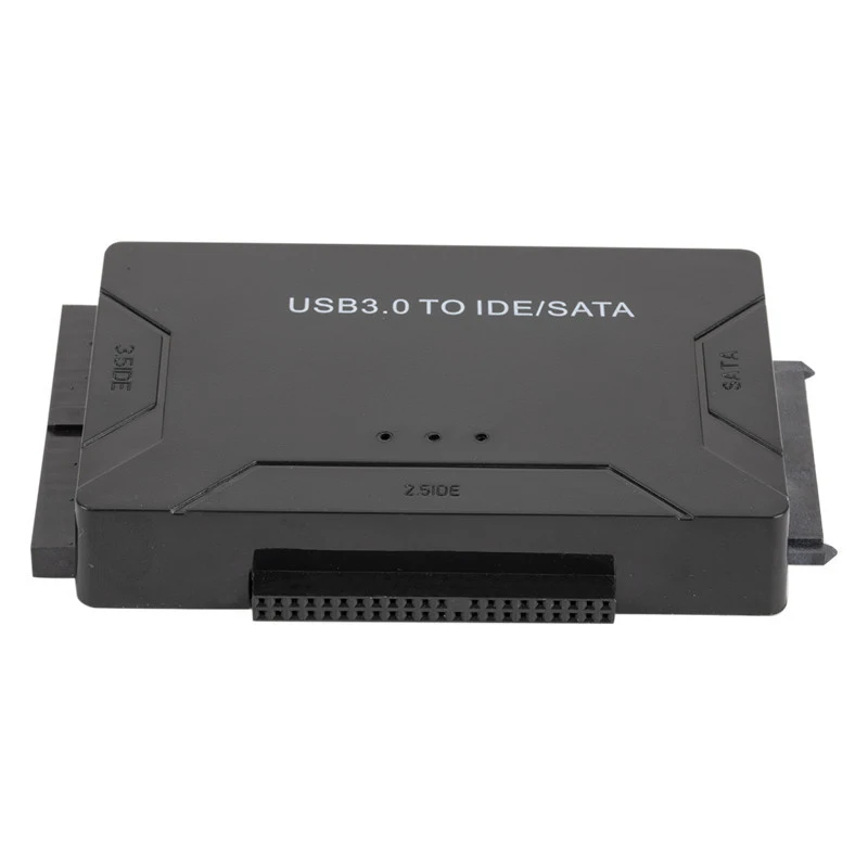 

1PC USB 3.0 To IDE & SATA Converter External Hard Drive Adapter Data Transfer Converter 2.5/ 3.5 Inch Optical Drive HDD SSD