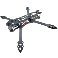 rc mak4 5 inch 225mm 4 axle carbon fiber frame rack for rc diy racing freestyle quadcopter fpv drone parts