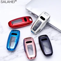 tpu colorful car key case cover shell for audi a6 a6l a7 a8 a4 q5 q8 e tron c8 d5 2019 2020 auto interior accessories stylish