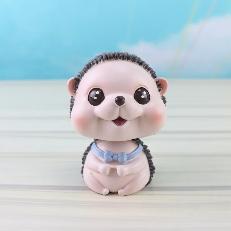 Украшение для автомобиля креативные милые куклы с виброголовкой украшения