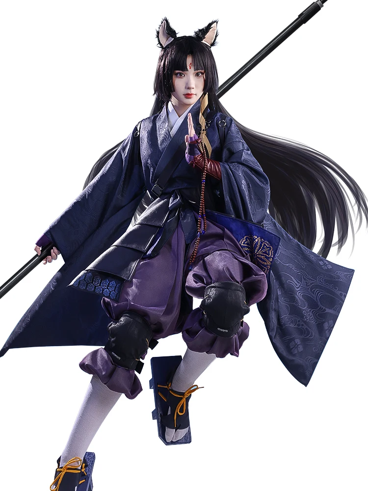 Аниме игры Arknights Сага монах Vanguard Родосе платье Великолепная Униформа