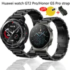 Браслет из нержавеющей стали для huawei watch gt2 pro, Защитная пленка для экрана смарт-часов honor watch GS Pro X
