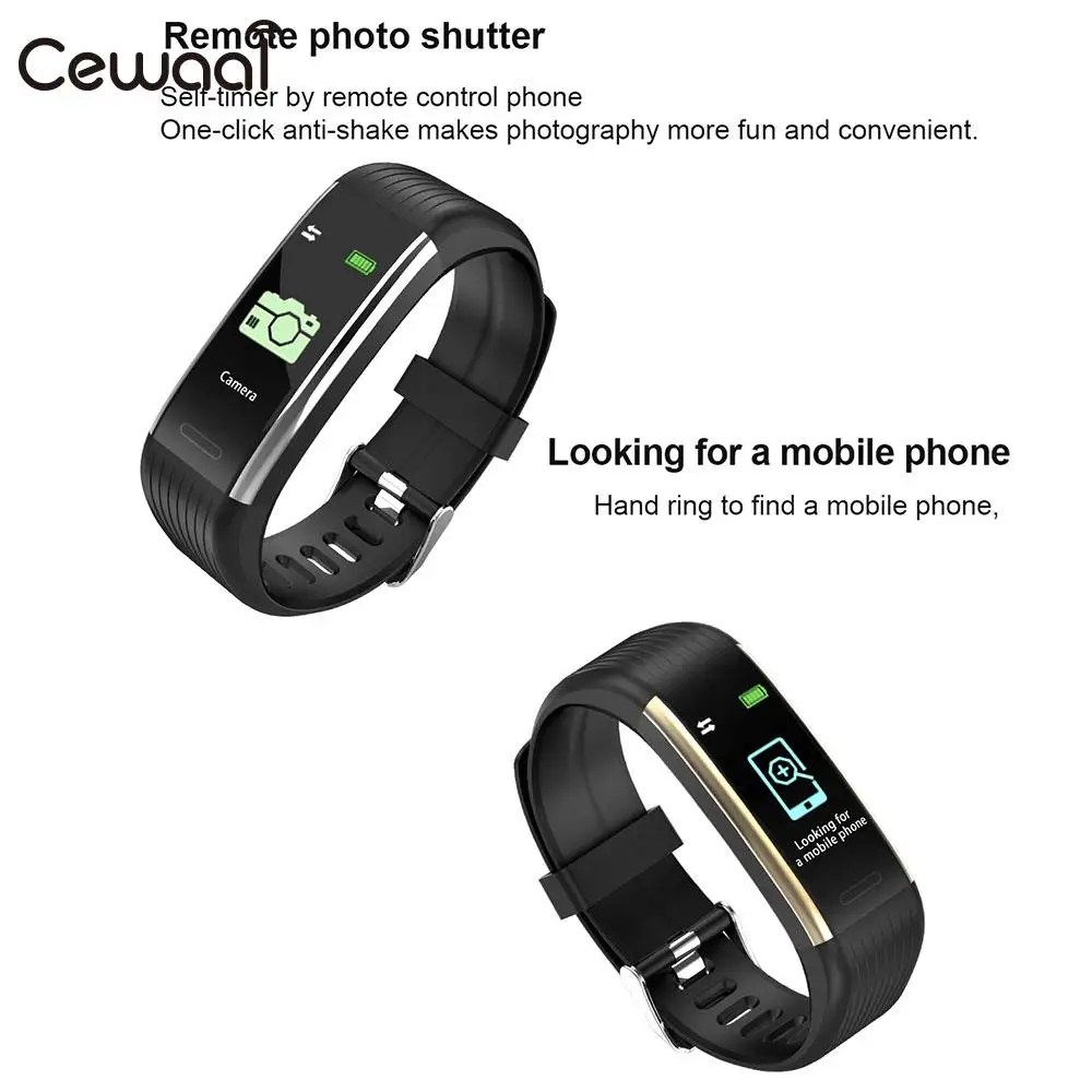 R1 новый Bluetooth водонепроницаемый смарт-Браслет спортивный фитнес-трекер умный