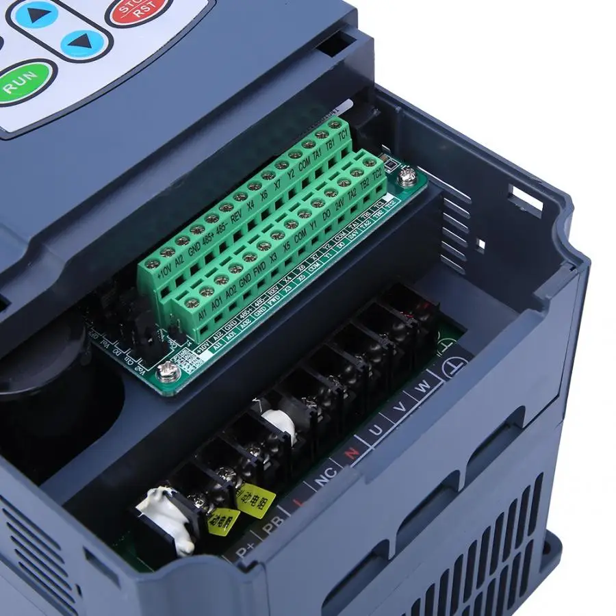 

Variable Frequency Inverter Single Phase 220VAC Input to 3-Phase 0-380VAC Output 4KW 0Hz-3000Hz Frequency Inverter