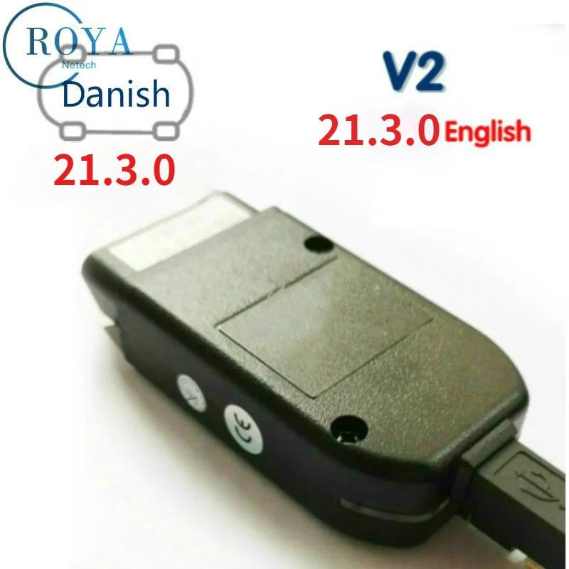 2021 OBD 2 V2 USB-интерфейс автомобильный диагностический кабель 21 3.0 Английский