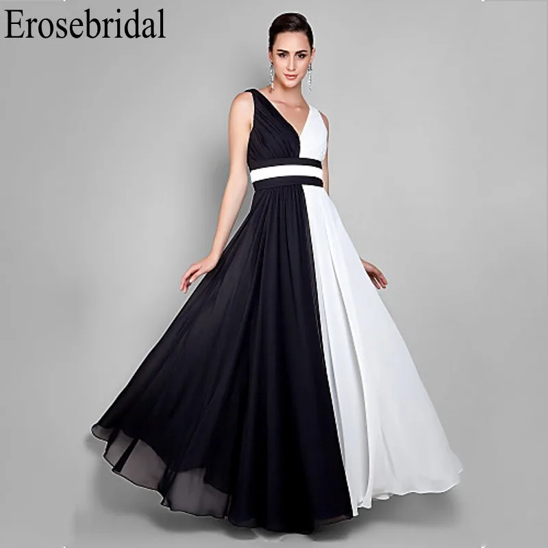 Женское вечернее платье на молнии сзади Erosebridal белое Длинное Элегантное Вечернее