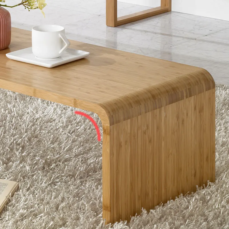 Журнальный столик из цельного дерева небольшой плоский и стул Простой