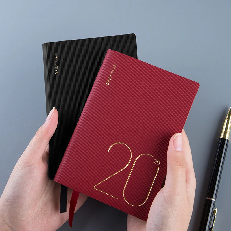 A7 Портативный бизнес-блокнот 2020 календарь дневник планировщик органайзер