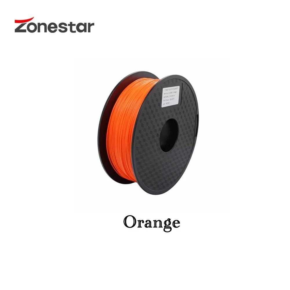 Нить для 3D принтера ZONESTAR PLA 1 75 мм пластиковые расходные материалы вес нетто