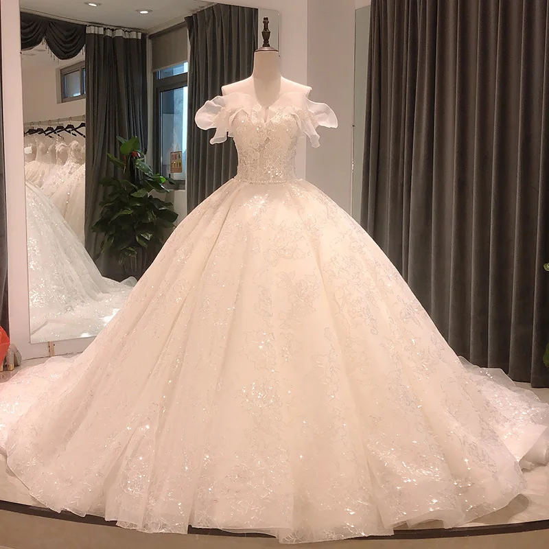 SL 8133 свадебное платье vestidos de novia robe mariée платья кружевное civil princesa знаменитостей