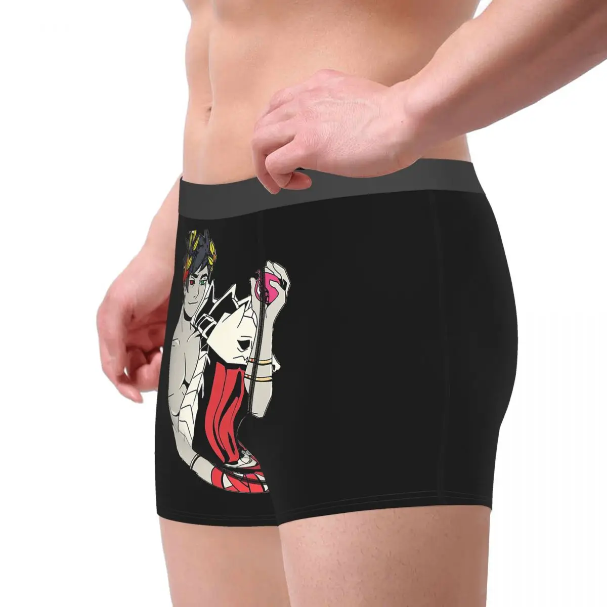 Main Character Hades Roguelike Action Role-playing Game Underpants Cotton Panties Man Underwear Comfortable Shorts Boxer Briefs | Мужская