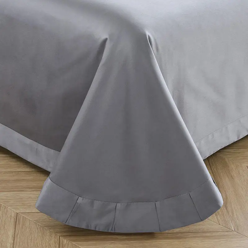 Комплект постельного белья высокой плотности 100S розовый домашний текстиль Audrey