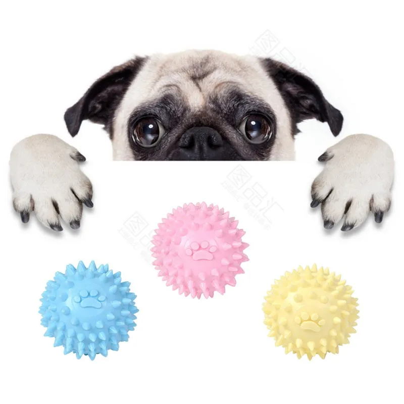 

Pet Dog Toys Puppy Funny Interactive Chew Toys for Small Dog Resistant To Bite Teeth Training Rubber Ball Dog Toys Pet Supplies