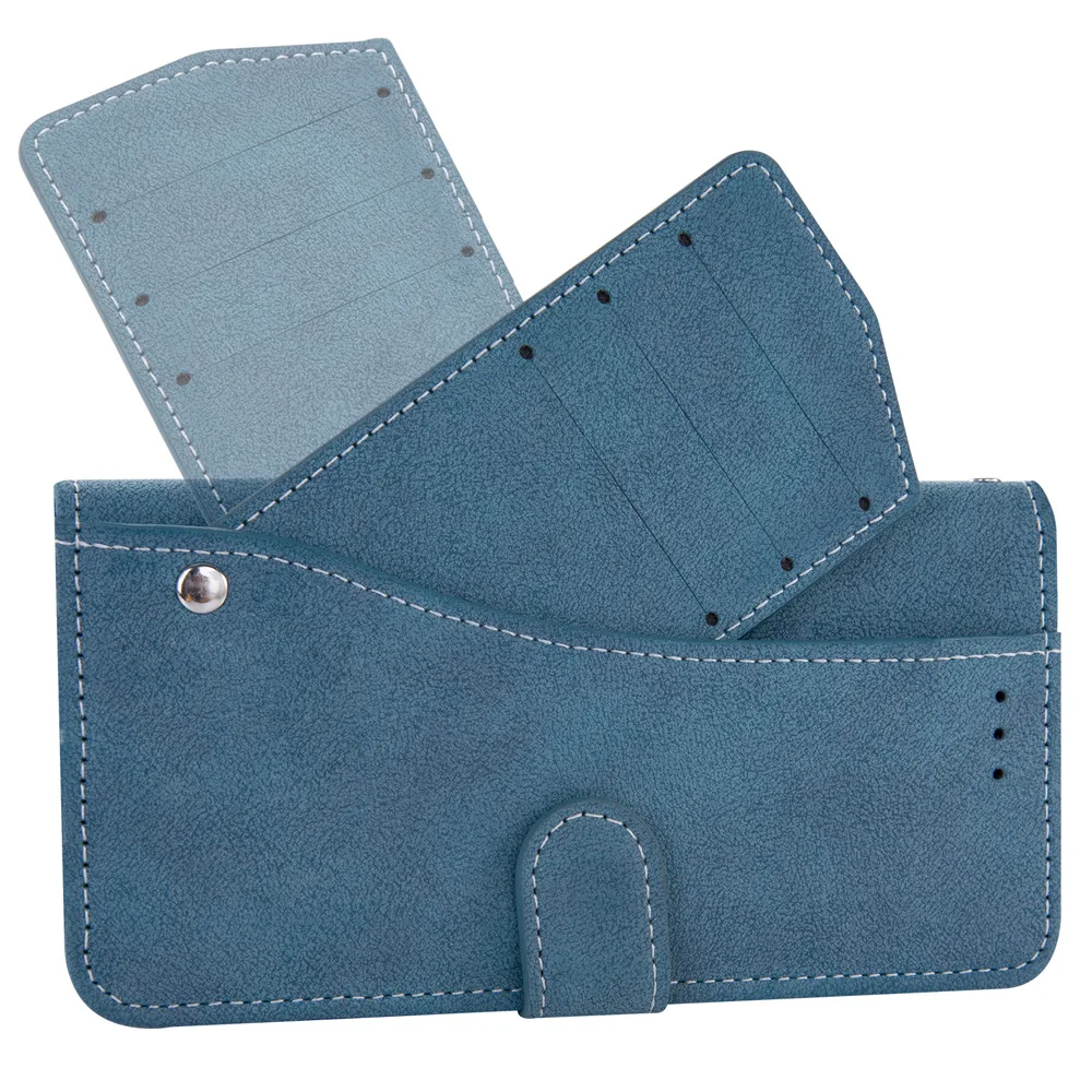 Luxury Leather Phone Case For Huawei P40 Lite 5G Nova 7 SE Pro Plus Men Blue | Мобильные телефоны и аксессуары