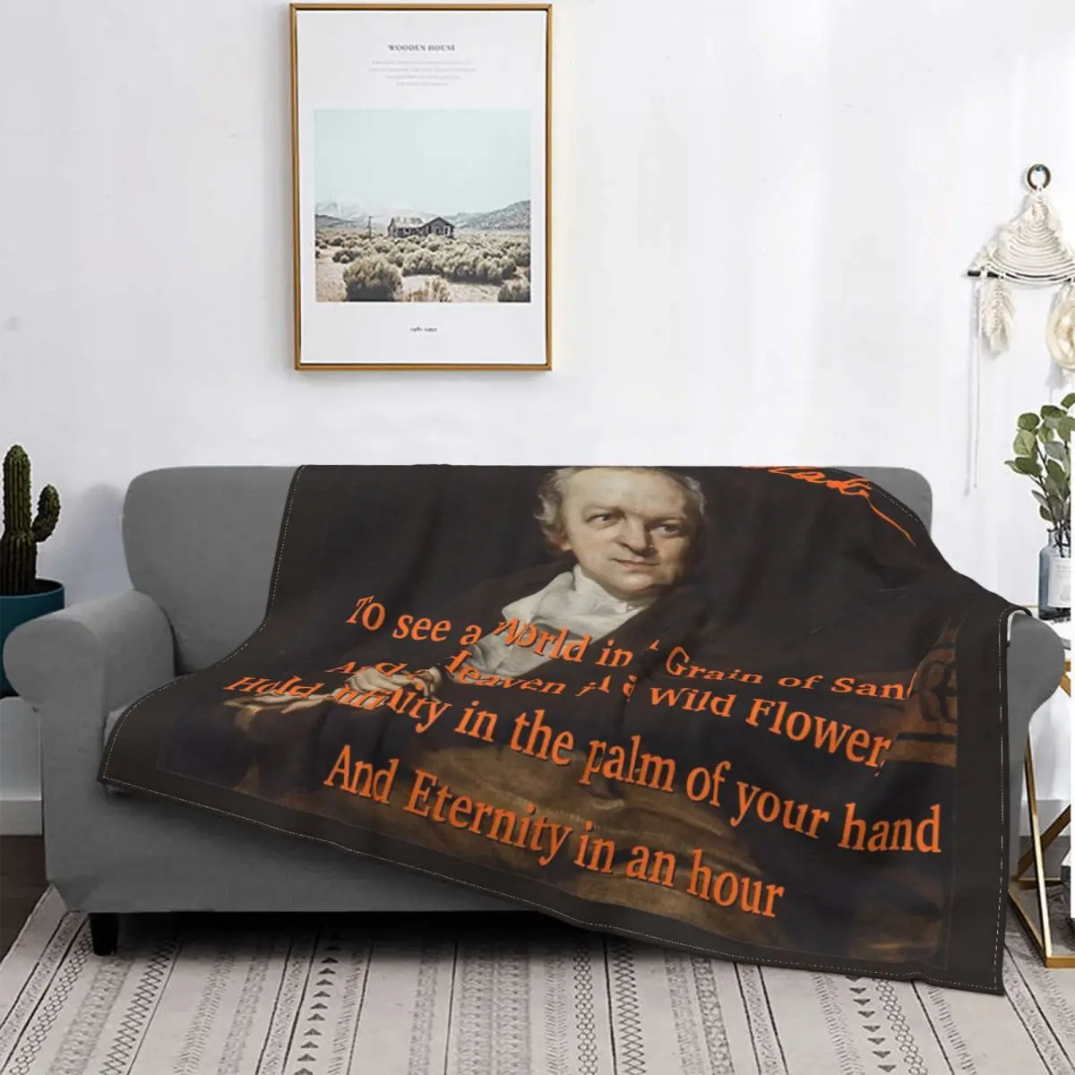 

Манта с фразой Вильяма Анора, эдредон кукро для cama, Manta Kawaii, Poet 2