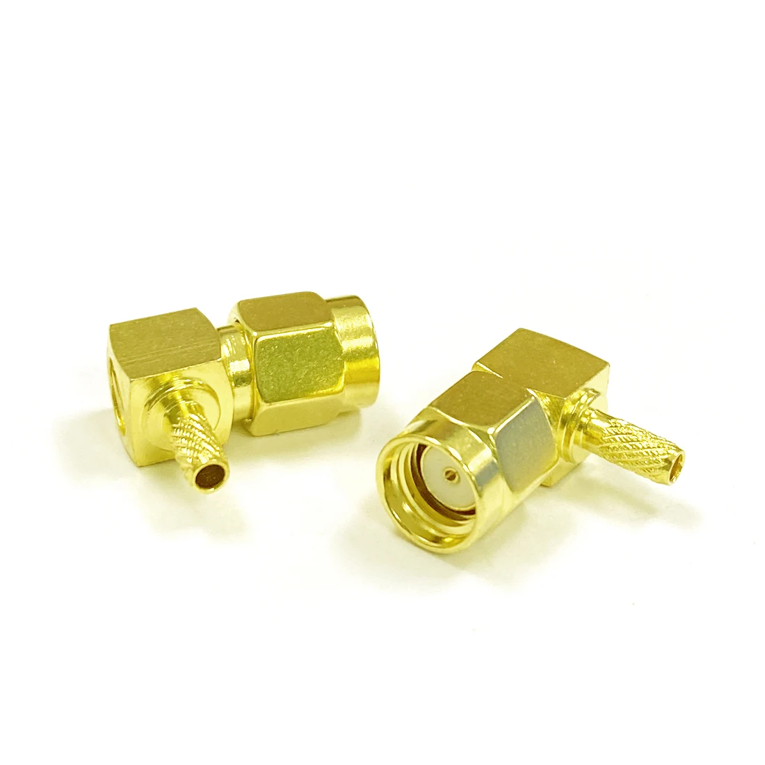 1 шт. Новый коннектор RP reverse SMA под прямым углом штекер гнездовой штырь для LMR100 RG316