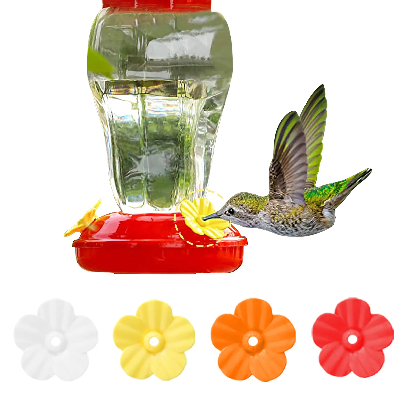 10 шт. Кормушка Для Колибри сменная кормушка для цветов декоративные цветы декор