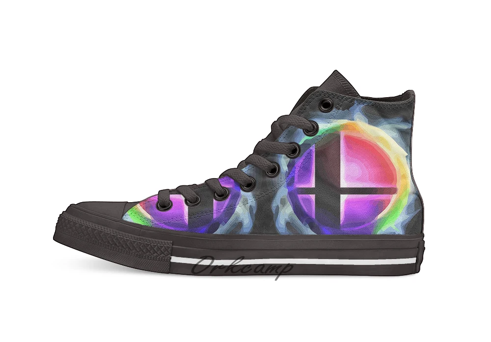 Smash Ball/Повседневная парусиновая обувь с высоким берцем на шнуровке Кроссовки