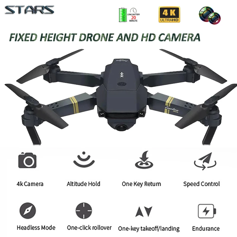 Звезд S010 WI FI с видом от первого лица Широкий формат HD 4K Камера высокое режим
