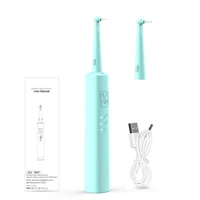 led electric sonic dental tooth whitening scaler replace tip tooth calculus remover tooth stains tartar cleaner