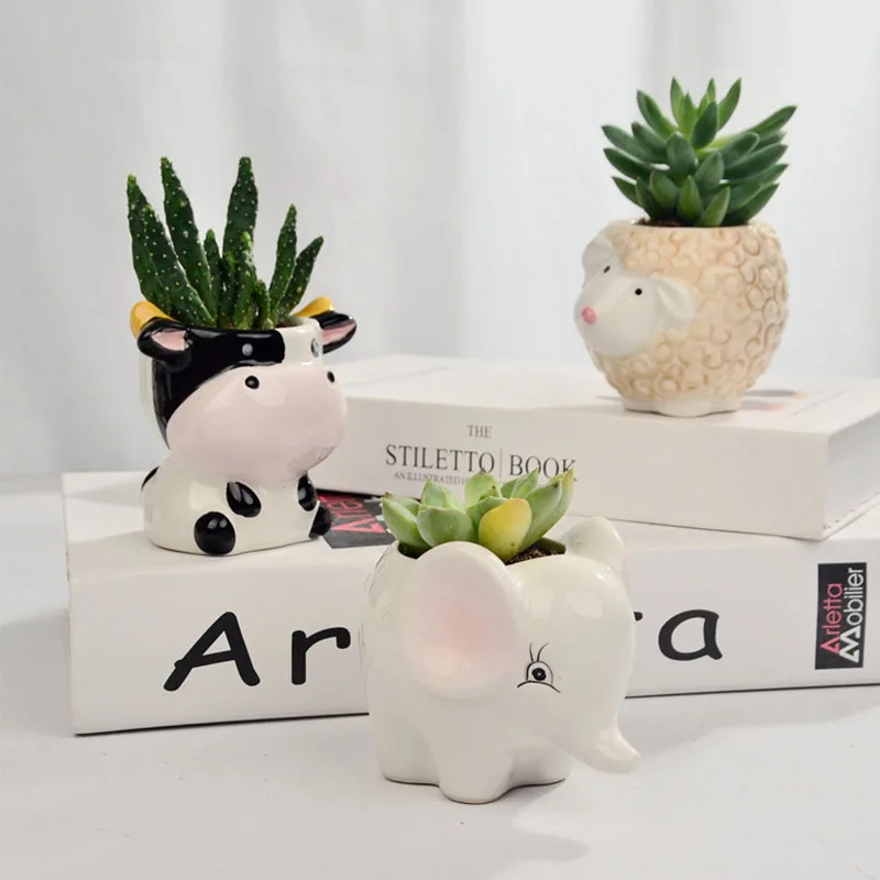 Strongwell креативные цветочные горшки Миниатюрные модели аксессуары для украшения