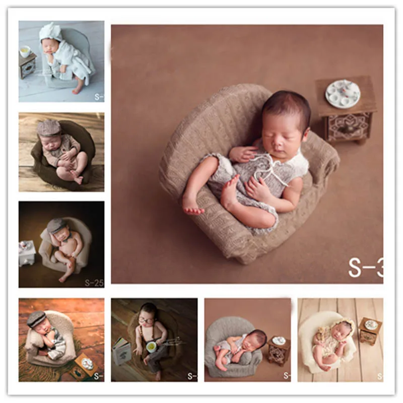 Для мини диван кресло фон для студийной фотосъемки с реквизит детей ясельного