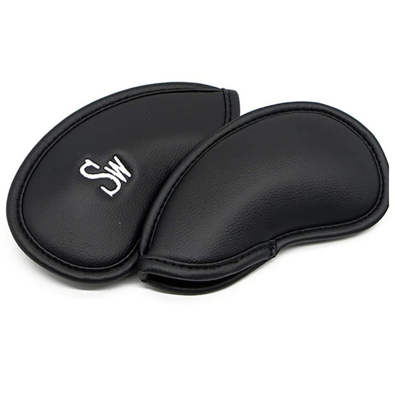 

Hot Portable PU Golf Club Iron Head Covers Protector Golfs Head Cover Set Golf Supplies Golf Club Iron Head Protector Covers
