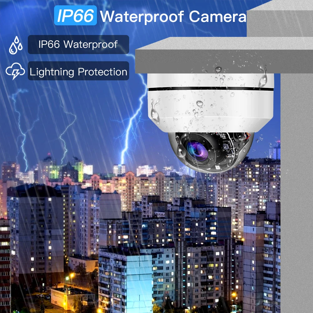 Камера видеонаблюдения TOMLOV купольная инфракрасная камера безопасности с