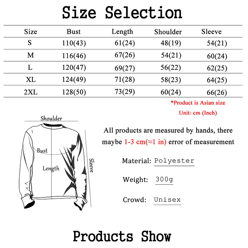 

Women Personalized Customization Sweatshirts Harajuku Fashion Hoodies