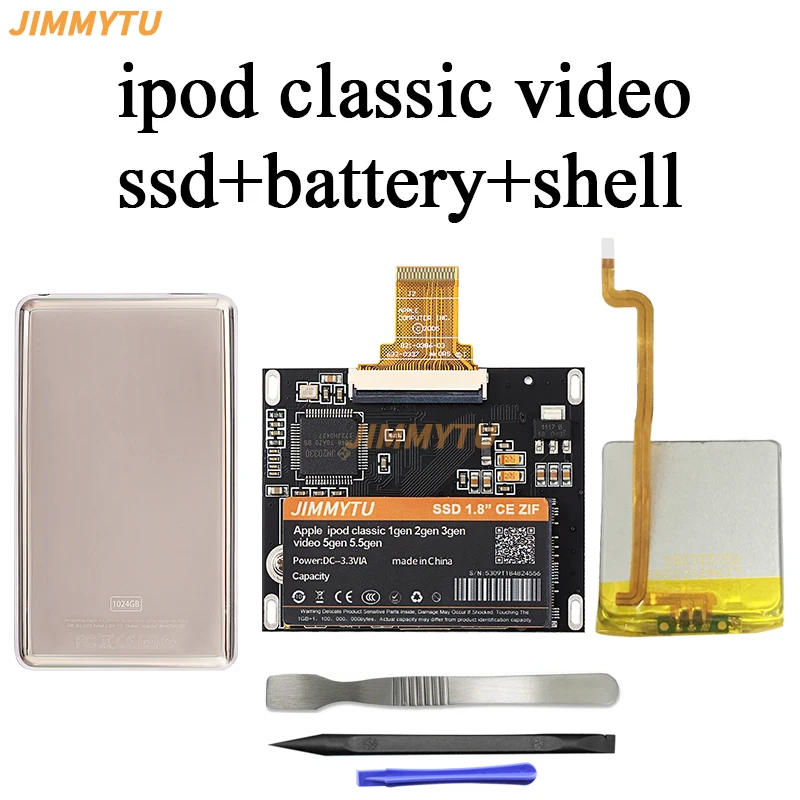 Новый SSD 32GB твердотельный накопитель для Ipod classic 7Gen 7th 1 ТБ видео 5th заменить MK3008GAH