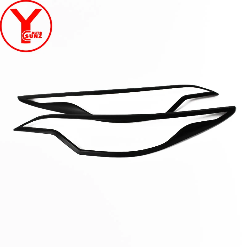 Черный основной светильник для toyota hilux fortuner sw4 2016 2017 2018 2019 ABS аксессуары стайлинга