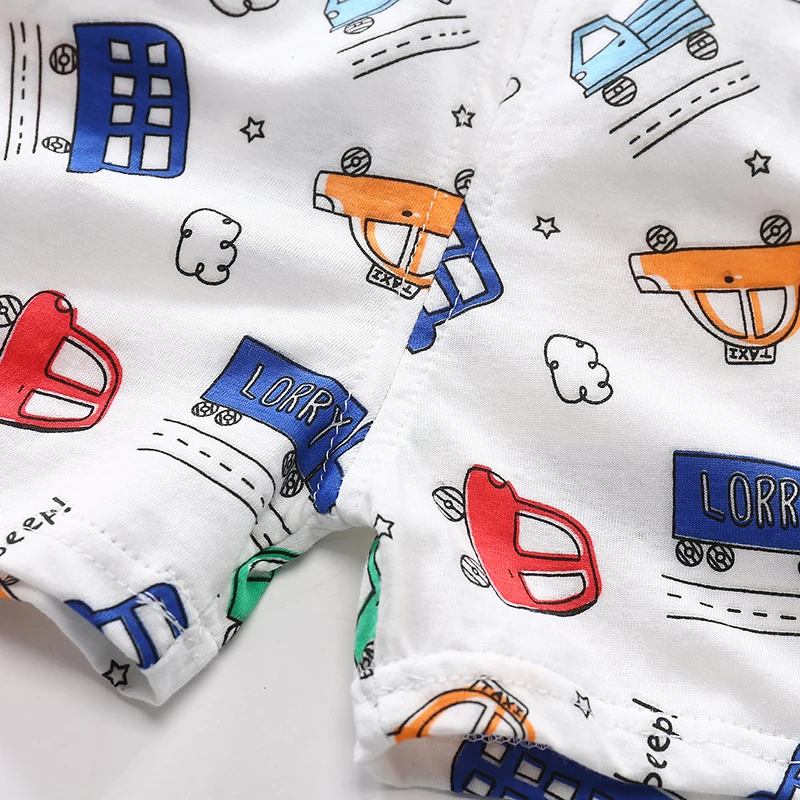 Коллекция 2022 года летние От 0 до 2 лет комплекты одежды для малышей маленьких