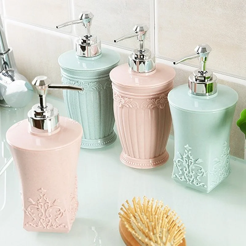 

Nordic Bottle Soap Dispenser Shampoo Conditioner Container Soap Dispenser Hand Sanatizer Garrafa Bathroom Accessories DF50ZY