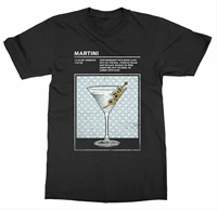 mixed drink cocktail martini liquor t shirt alcohol bartender summer cotton short sleeve o neck mens t shirt new s 3xl