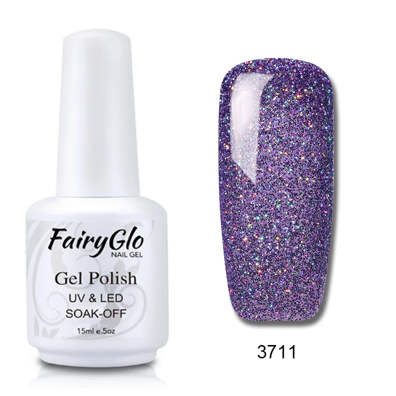 УФ гель для ногтей с неоновым блеском 15 мл эмалированный отмачиваемый