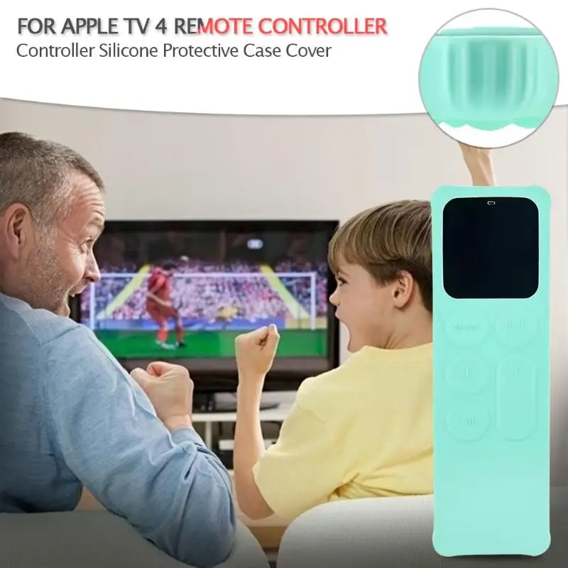Силиконовый противоударный защитный чехол для Apple tv 4 пульта дистанционного