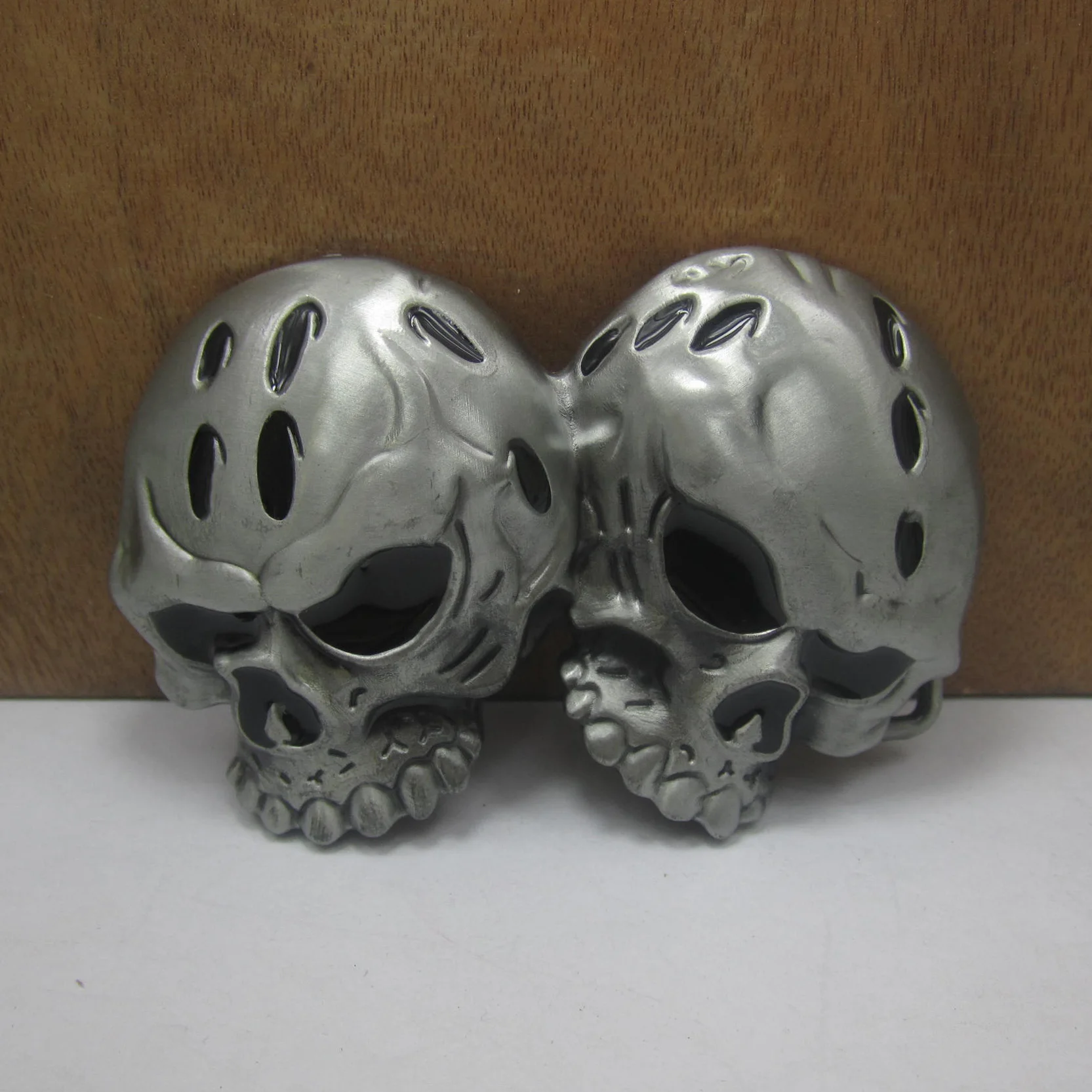 Пряжка для ремня BuckleClub в стиле ретро из цинкового сплава с имитацией черепа | Дом