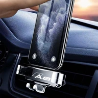 for audi a8 car air outlet clip mobile phone navigation bracket gps gravity navigation bracket mobile phone holder accessories