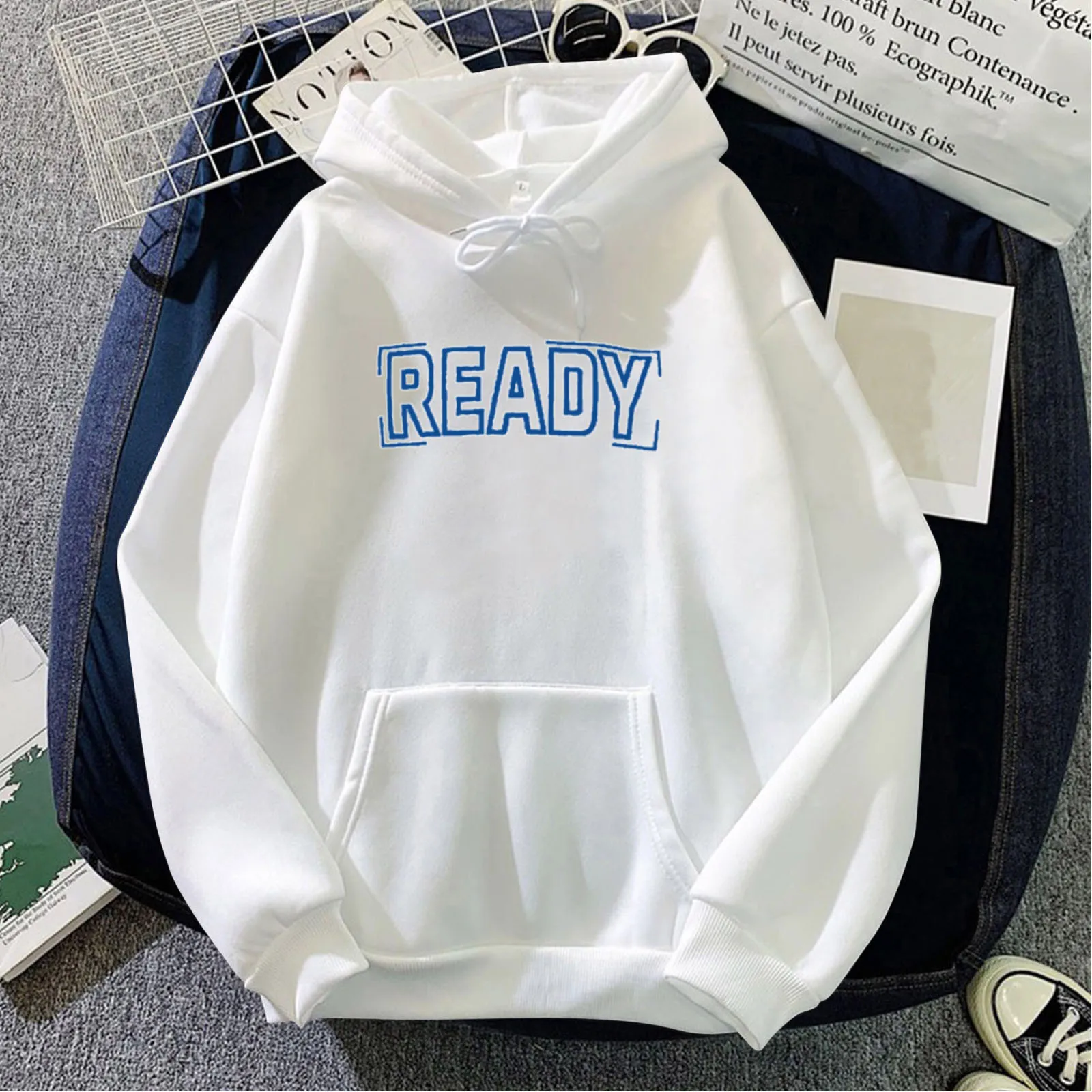 

Women's Print Long-sleeved Sweatshirt Casual Blouse Pullover Comfy High Quality Simple Tops Fast Shipping Толстовка Женская 2021