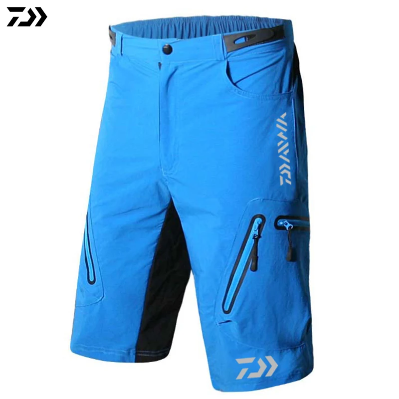 Daiwa шорты летние водонепроницаемые мужские Рыболовные костюмы дышащие уличные спортивные шорты с карманами рыболовные шорты