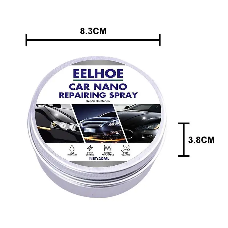 

20ml Car Paint Coating Wax Nano Repairing Anti Scratch Polish Coat Accessories for Auto Beauty Tools