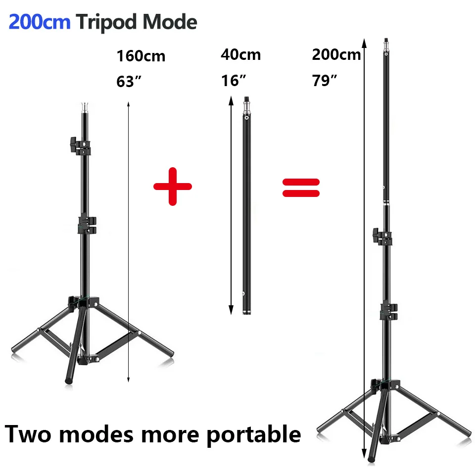 Светодиодная лампа для видеосъемки двухцветный студийный светильник 2700k-5700k с