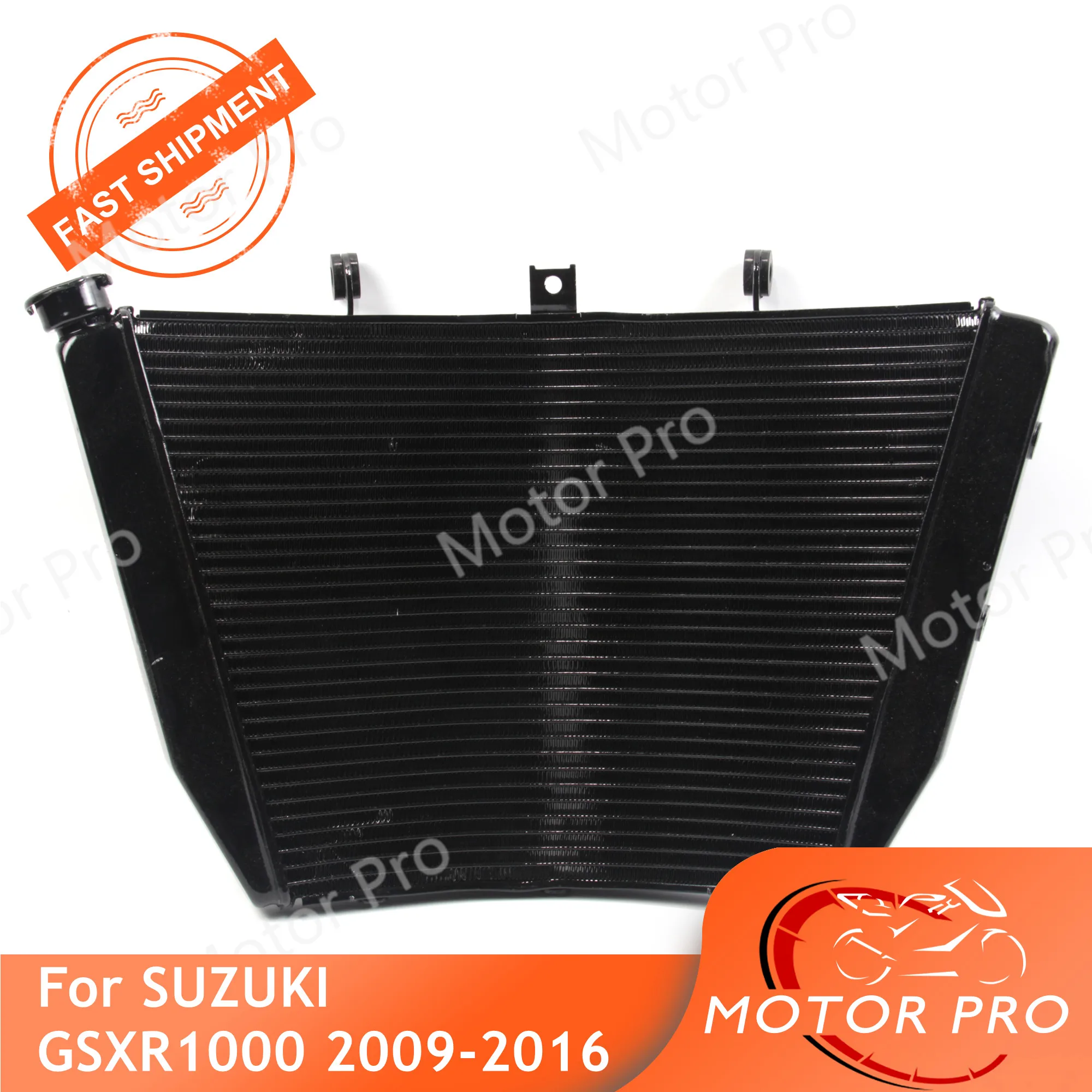 Radiator For Suzuki GSXR 1000 2009 - 2016 Motorcycle Cooling Cooler GSX R GSX-R GSXR1000 2010 2011 2012 2013 2014 2015 Black | Автомобили