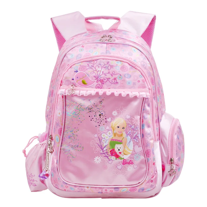 

Barbie Kawaii Cartoon School Bag Kids Backpack Cute Zipper Purse Backpack Girls and Boys Backpack Children Purse and Handbags
