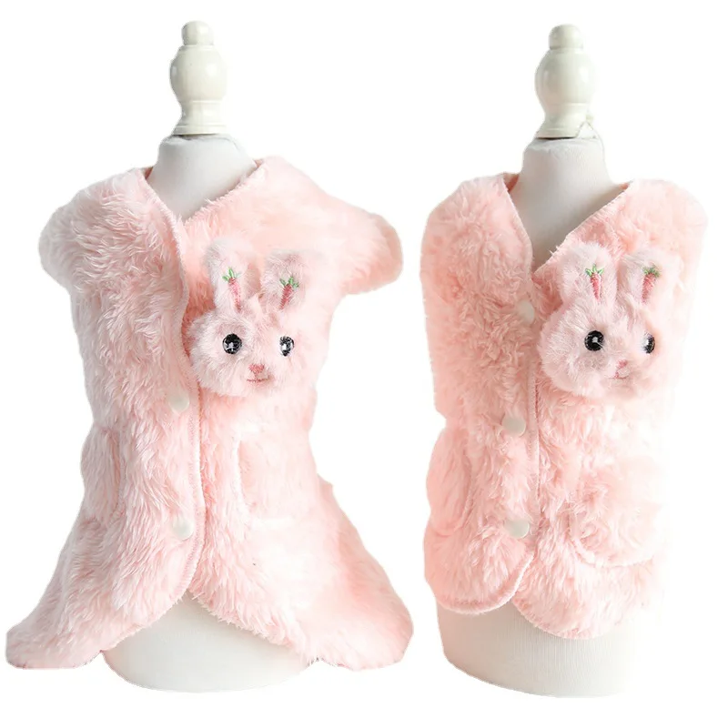 

Dog Clothes Winter Dog Costume Jumpsuit XS Small Dog Vest Cute Rabbit Cat Sweater Dog Clothing Teddy Corgi Poodle Pet Clothing