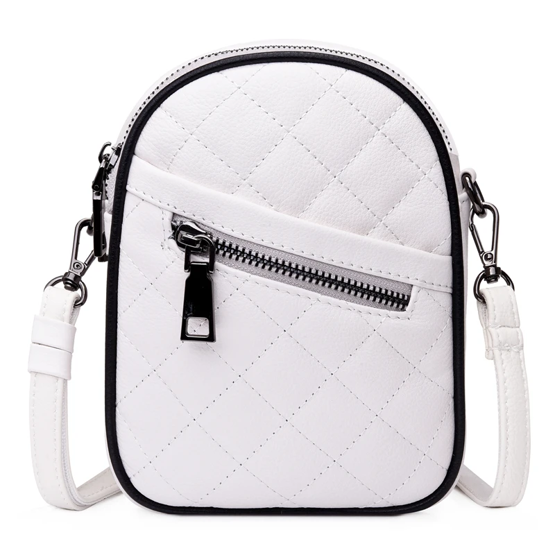 

100% натуральная кожа ромбовидная решетка сумки на плечо роскошные Брендовые женские маленькие сумки модные женские сумки через плечо из вол...