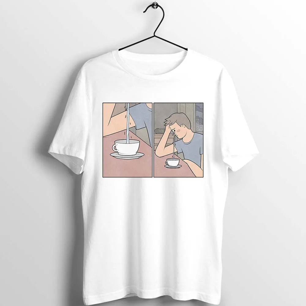 Unix футболка для мужчин и женщин Мужская чашка со слезоточивым мемом Forever Alone FML