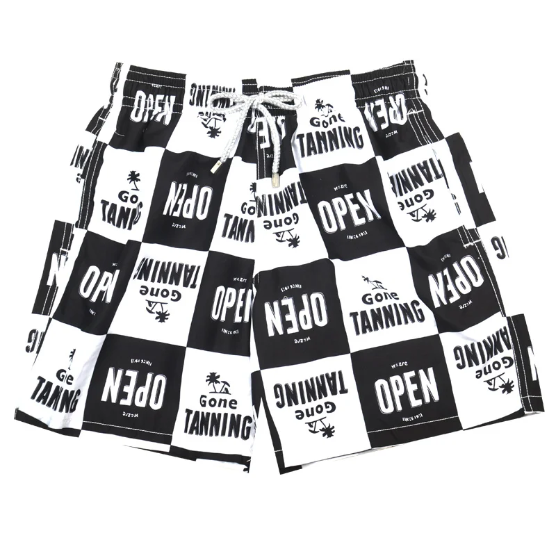 

2020 Brand Brevil Beach Board Shorts Men Turtles Swimwear 100% Quick Dry Bermuda Mens Bathing Shorts Sexy Boardshorts