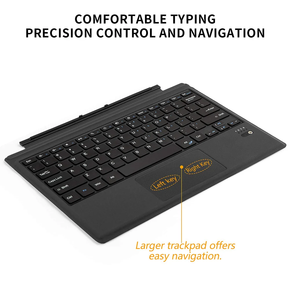 Vococal портативный ультра тонкий планшет беспроводной Bluetooth Магнитная клавиатура с